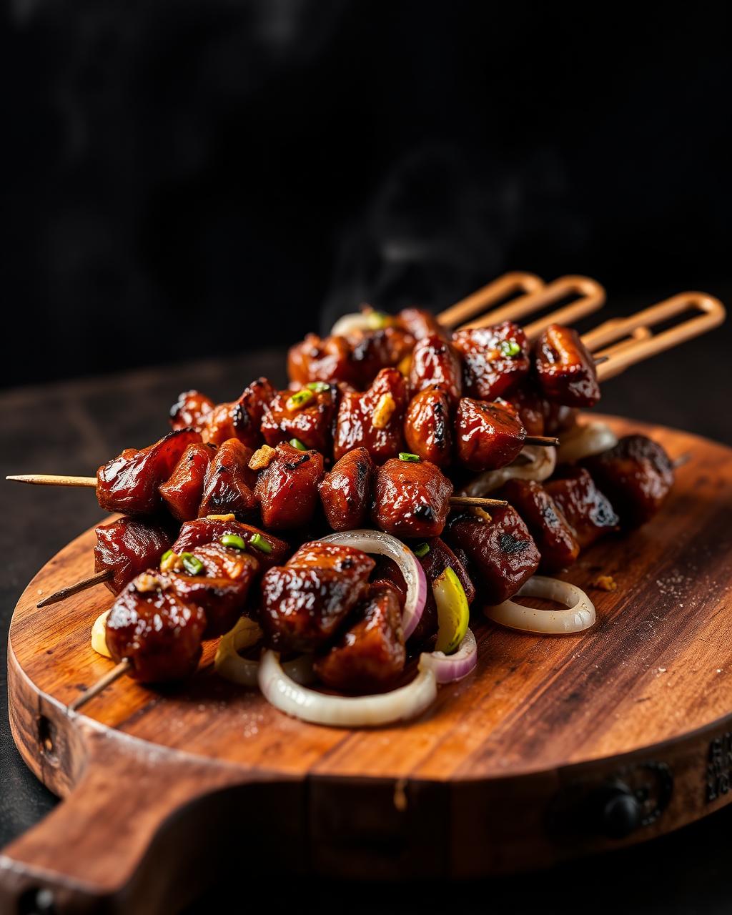 Suya skewers